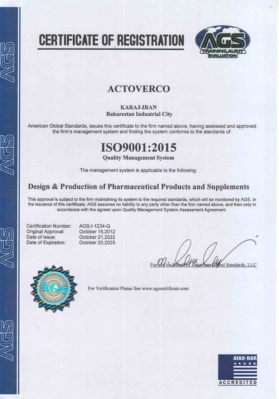 ISO 9001