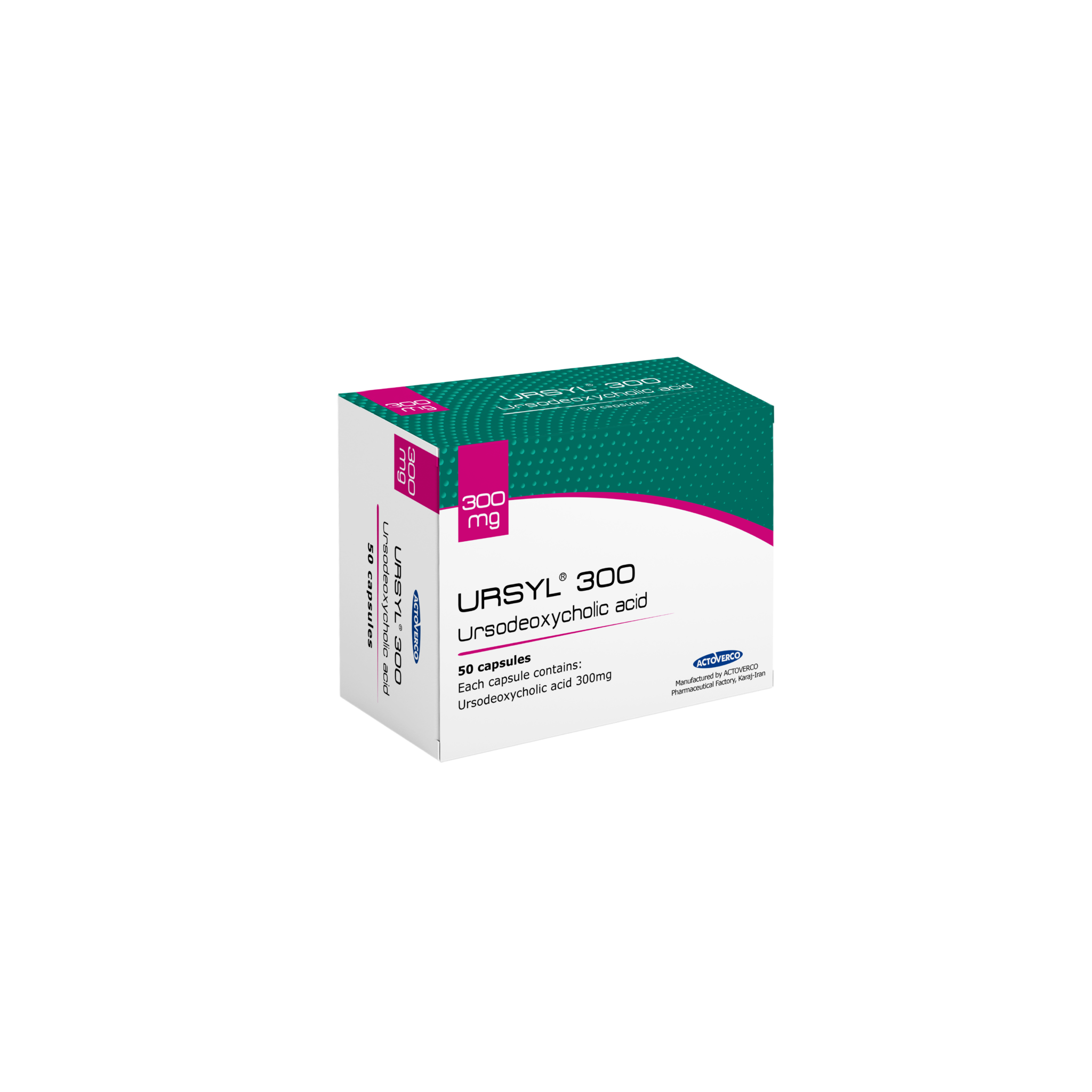 Ursyl ursodeoxycholic acid actoverco pharmaceutical company