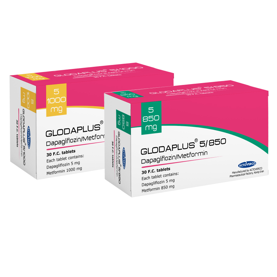 Glodaplus® (Dapagliflozin plus metformin) - actover pharmaceutical company