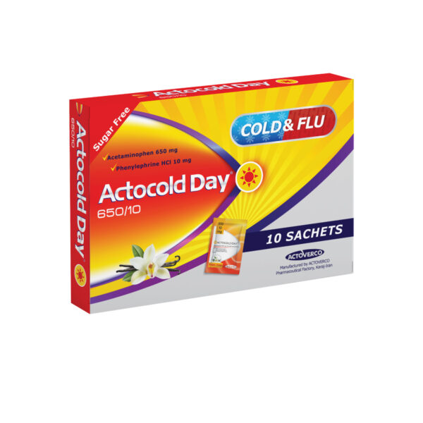 Actocold® day (Acetaminophen/phenylephrine)